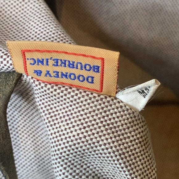 Dooney & Bourke | Black Canvas Leather Open Top Monogram DB Logo Shoulder Bag - Picture 11 of 17